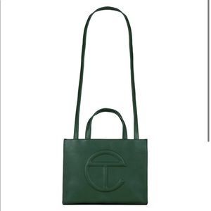 Telfar olive green medium bag